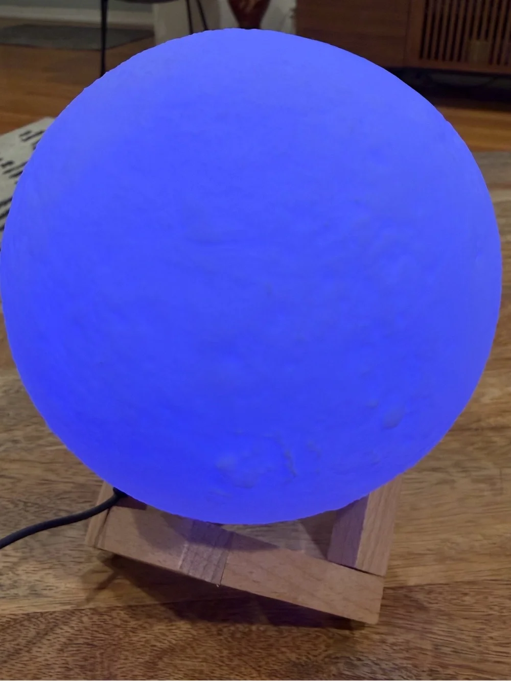 LED Moon Lamp Nightlight with stand